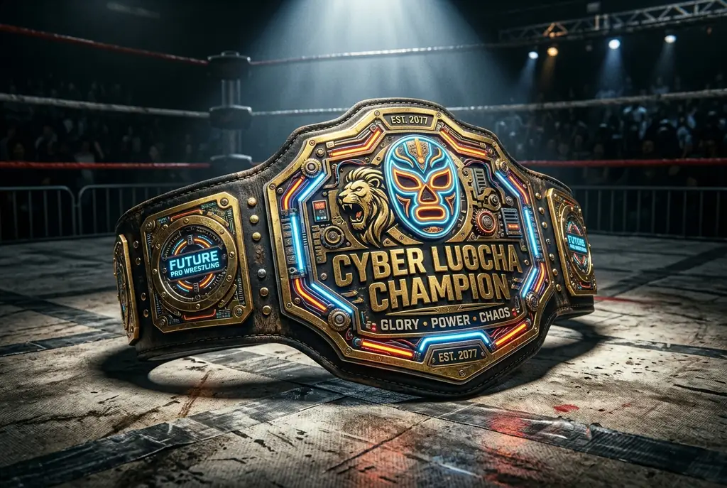 Shiny Championship Belt